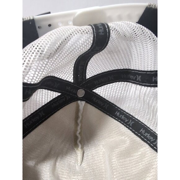 Hurley ICON Trucker Snapback White Cap - Picture 9 of 9